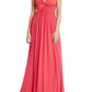 Badgley Mischka - TWO TONE TWIST GOWN