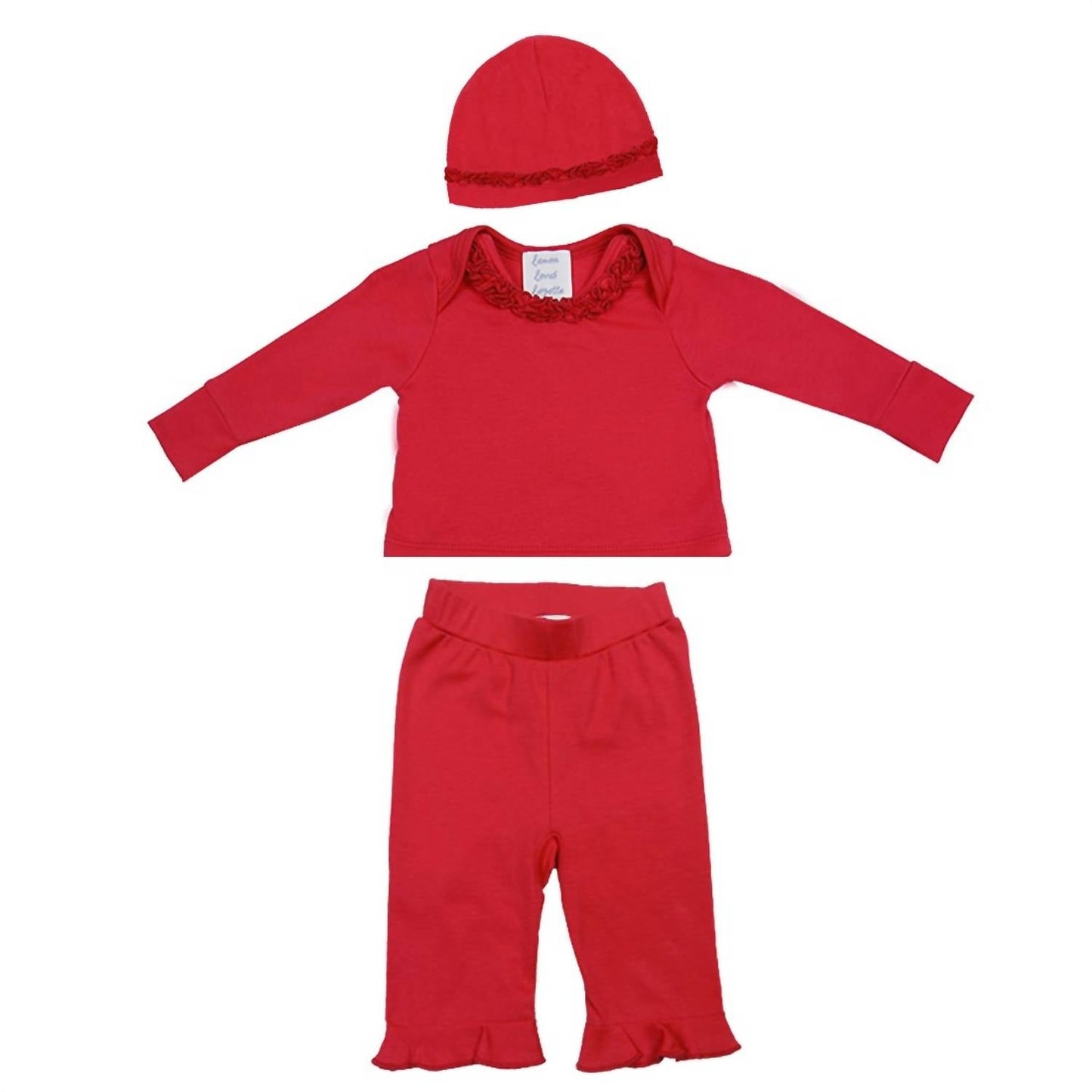 Lemon Loves Layette - Newborn And Baby Girls Anna 3 Piece Set