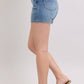 Judy Blue - High Waist Tummy Control Cool Denim Double Waistband Shorts