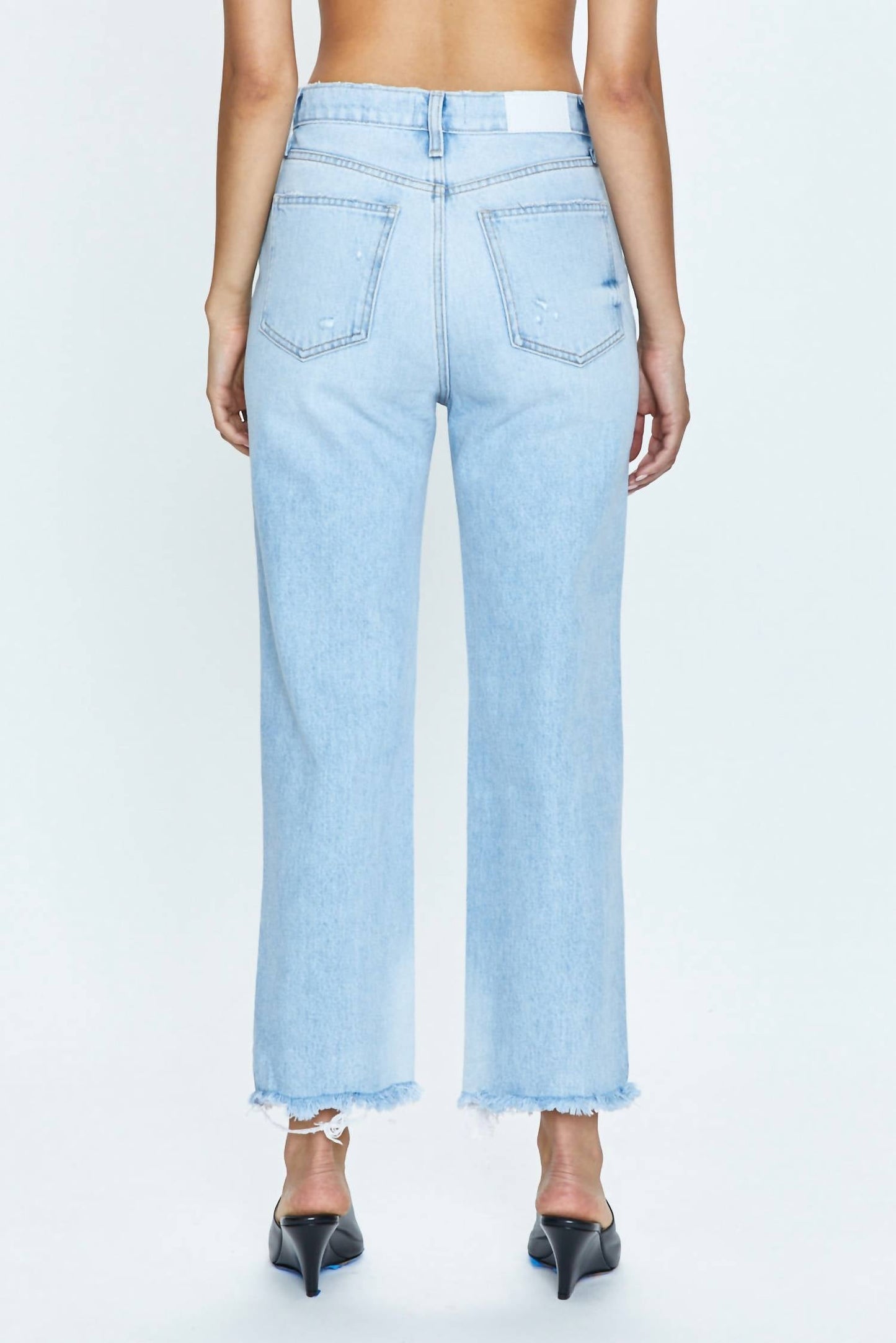 Pistola - Cassie High Rise Straight Jeans