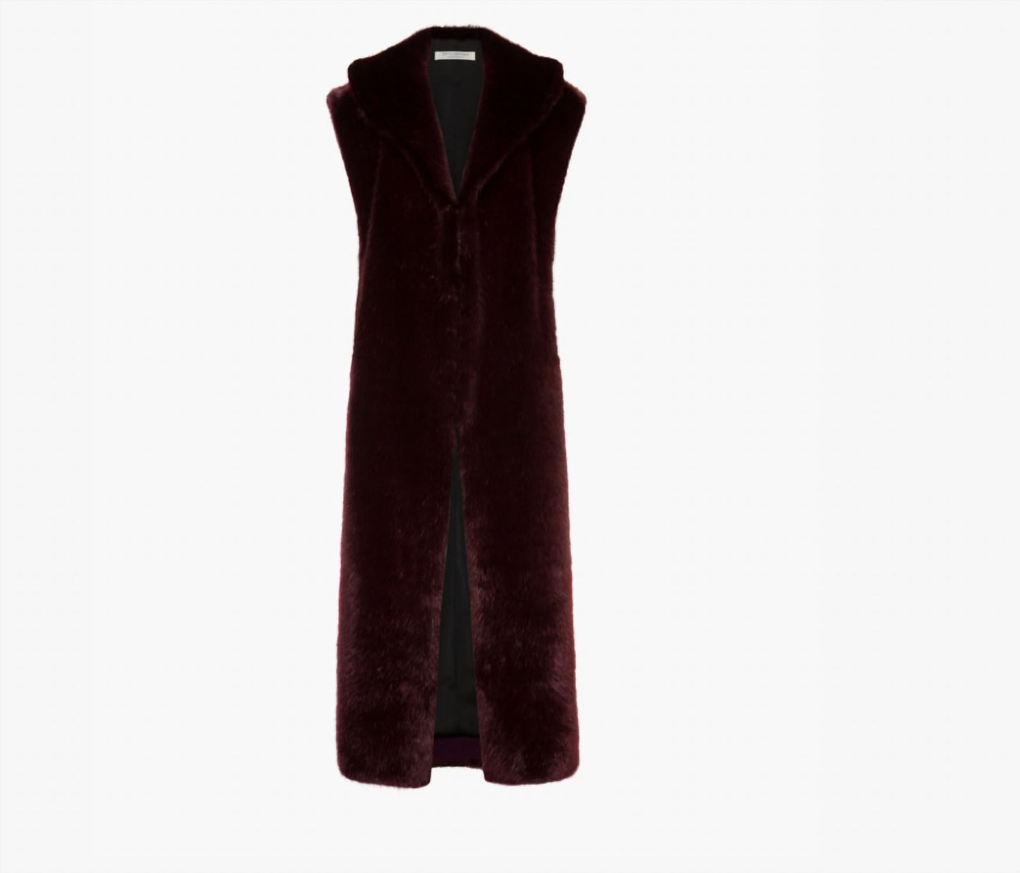 Philosophy Di Lorenzo Serafini - Sleeveless faux-fur coat