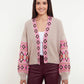 &Isla - Thea Aztec Edge To Edge Cardi Top