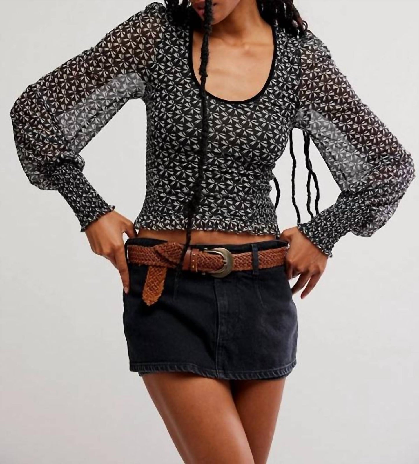 Free People - Dottie Knit Scoop Neck Top
