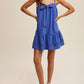 Listicle - Front-tie Tunic Dress