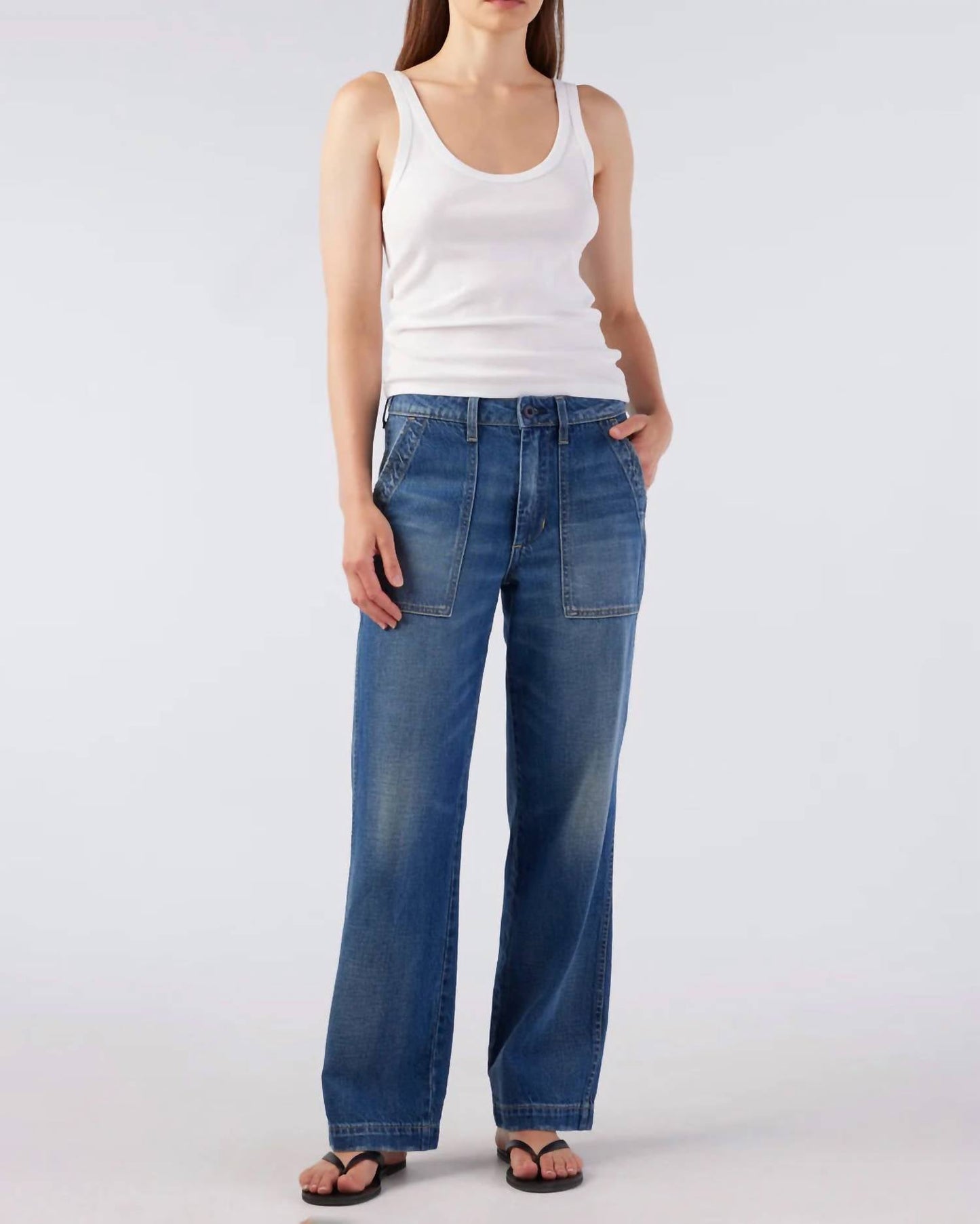 Amo - Easy Army Slouch Jeans