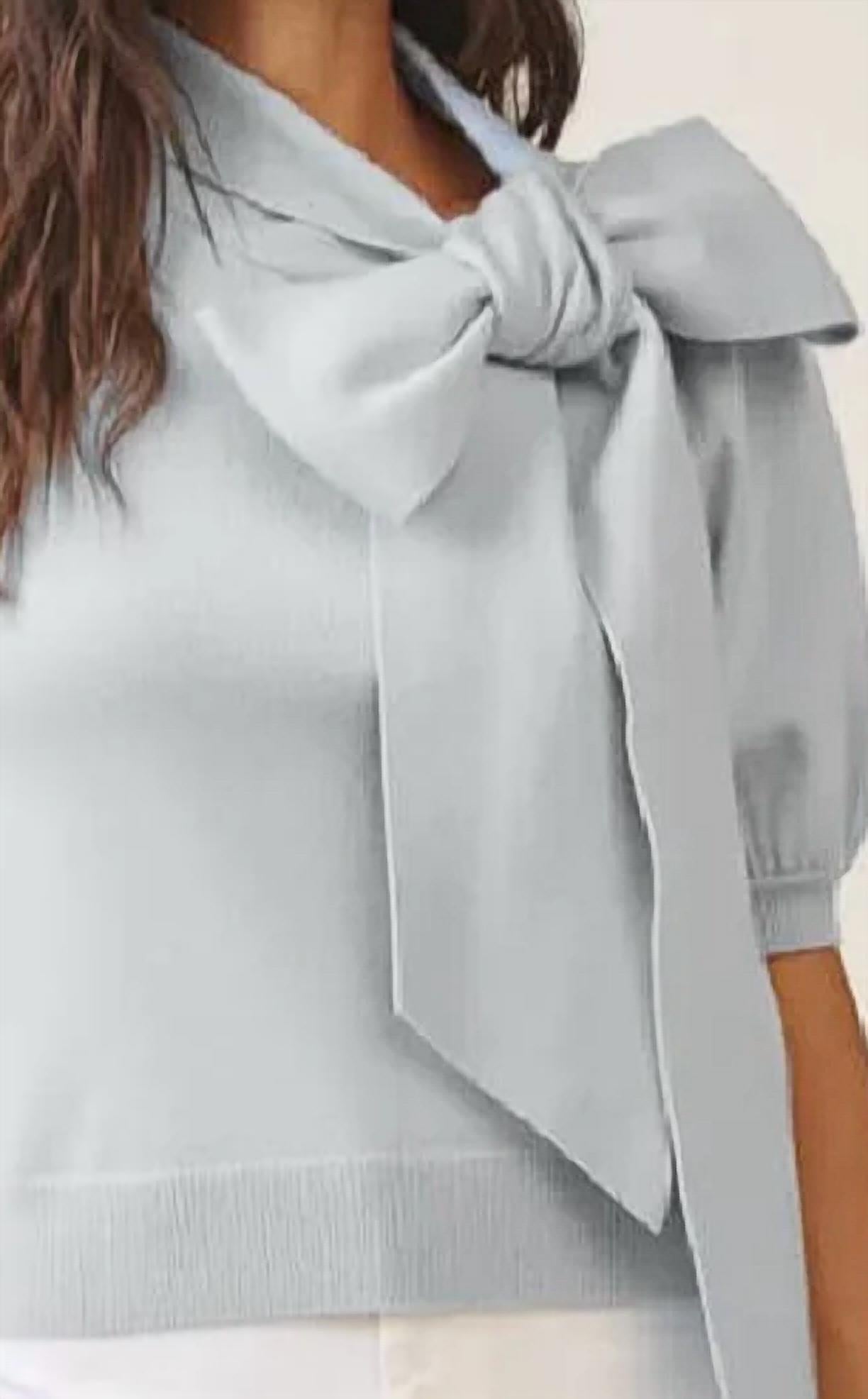 Able - Bailey Bow Sweater Top
