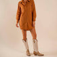 Care Tucker - Basic Preslie Poplin Shirt Mini Dress