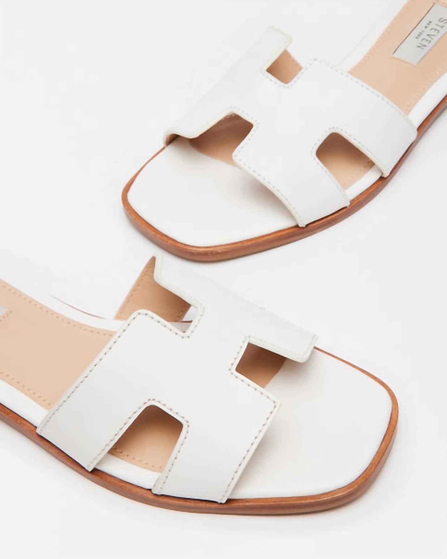 Steve Madden - Women's Haydn H Strap Leather Sandal