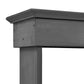 Topmax 66'' Large Outdoor Farmhouse Wooden Potting Bench Table