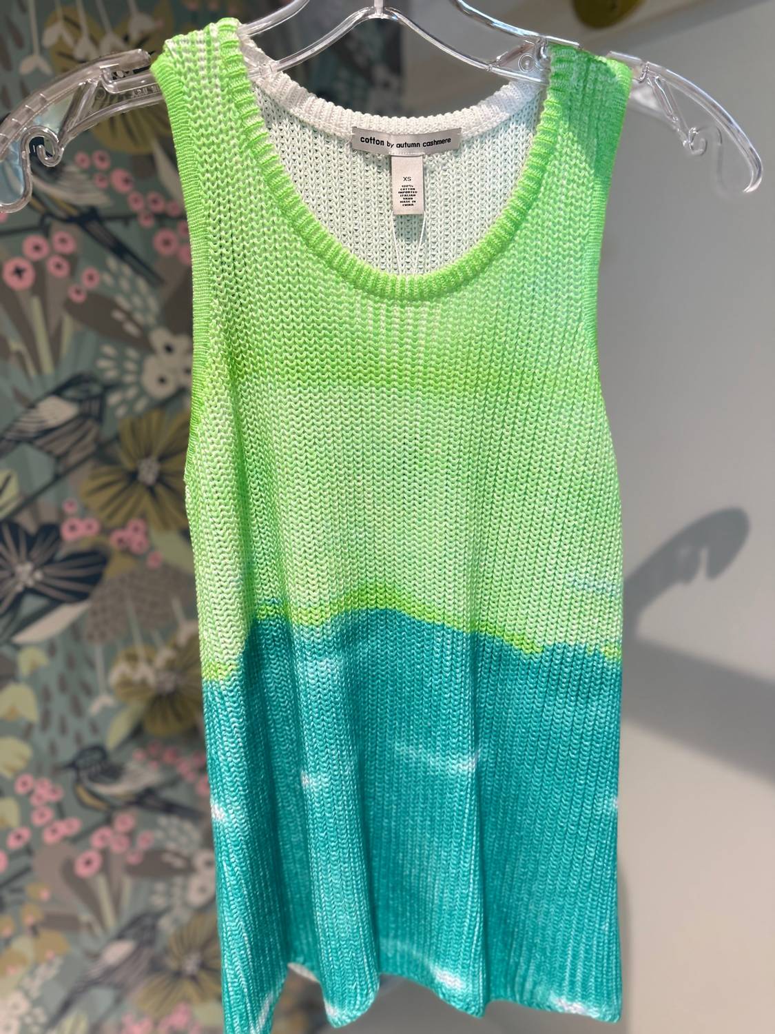 Autumn Cashmere - Ombre Scallop Tank
