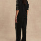Varley - Brushed Rib Straight Leg Pant