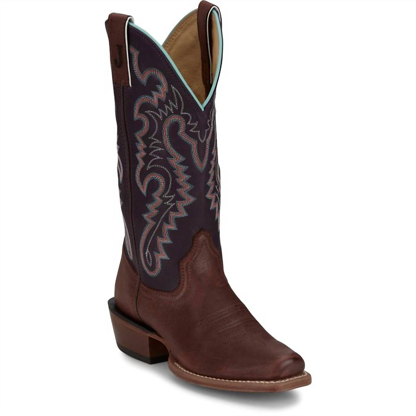 Justin - Women's 13" Frontier Medium Square Toe Boots