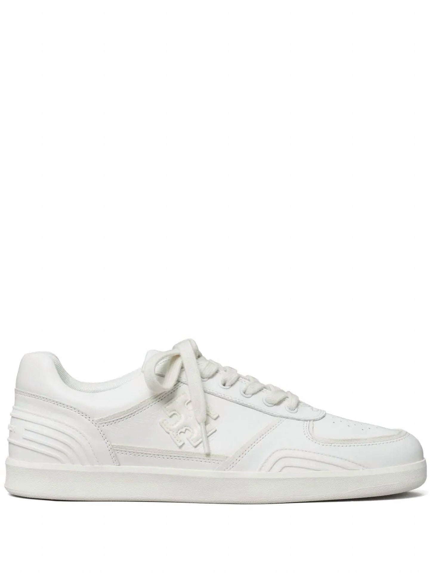 Tory Burch - Women's Clover Court Leather Sneakers