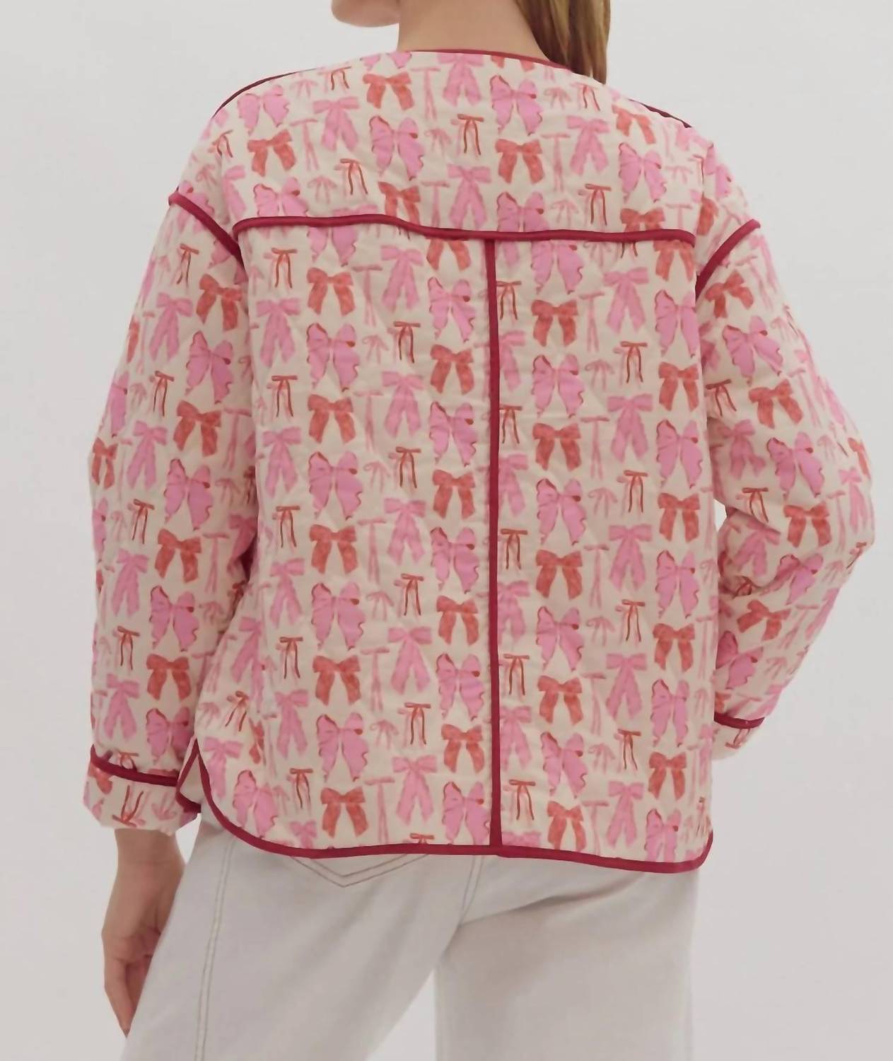 Entro - Quilted Bow Jacket