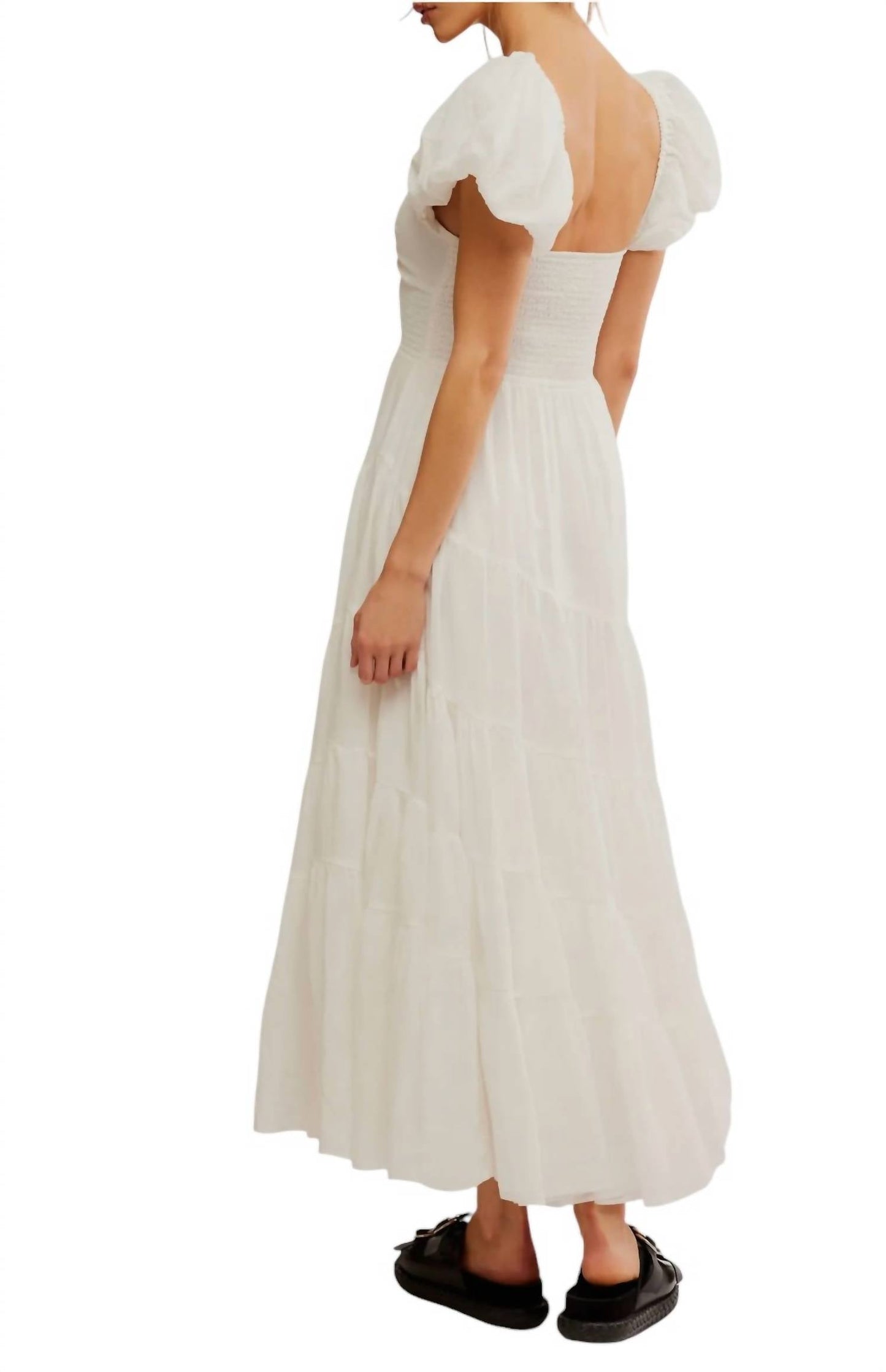 Free People - Short Sleeve Sundrenched Maxi Dress