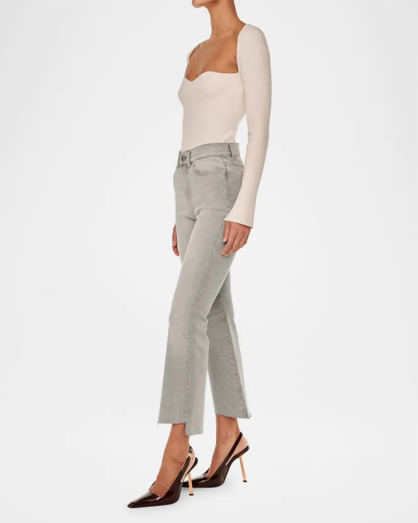 Dl1961 - Women'S - Bridget Bootcut High-rise Instasculpt Crop Jeans