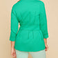 Renuar - Ponte Knit Sash Jacket