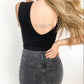 Agolde - Women's Sutton V Back Bodysuit