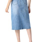 Joseph Ribkoff - Denim A-Line Midi Skirt