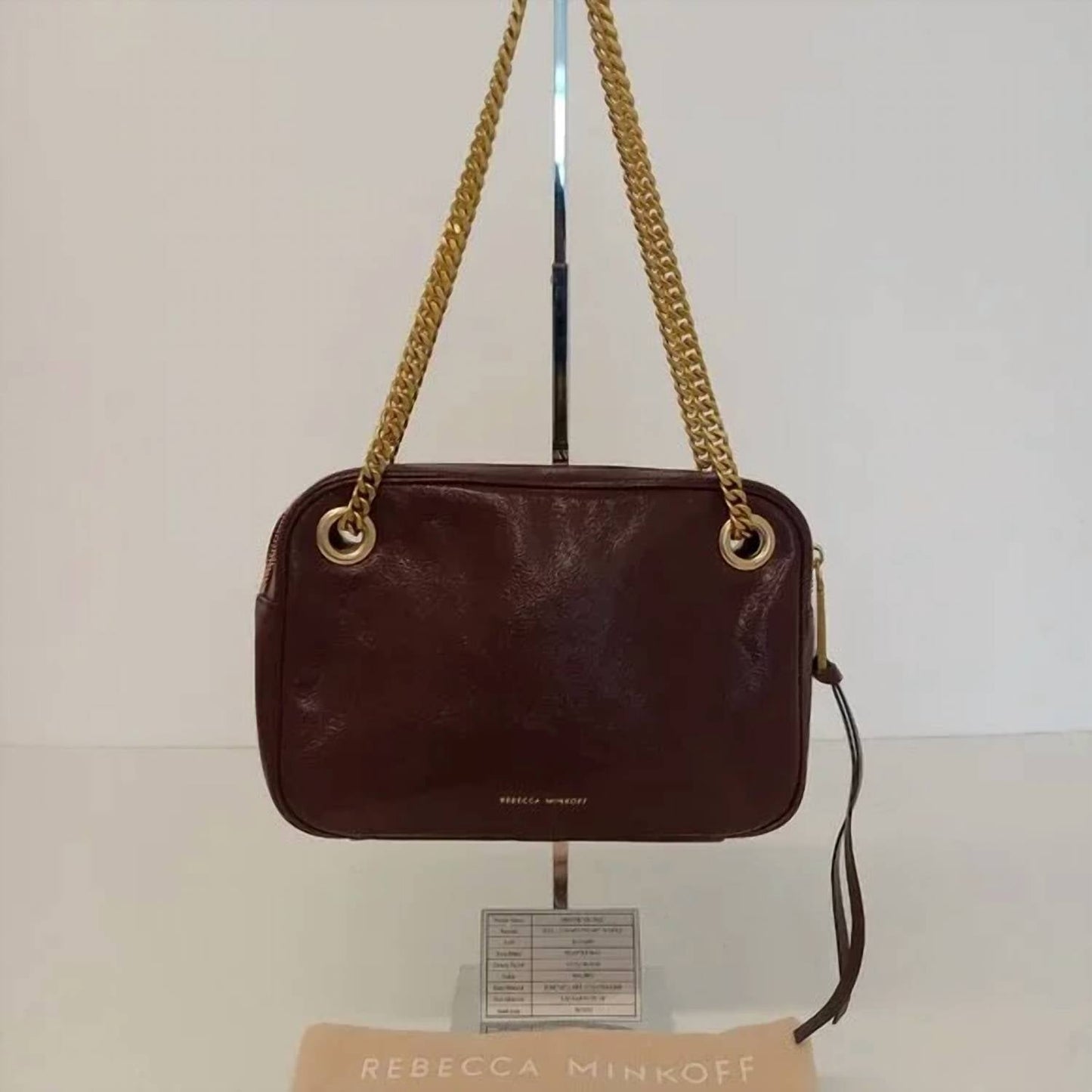 Rebecca Minkoff - Women's Leather Toaster Bag With Chain Strap
