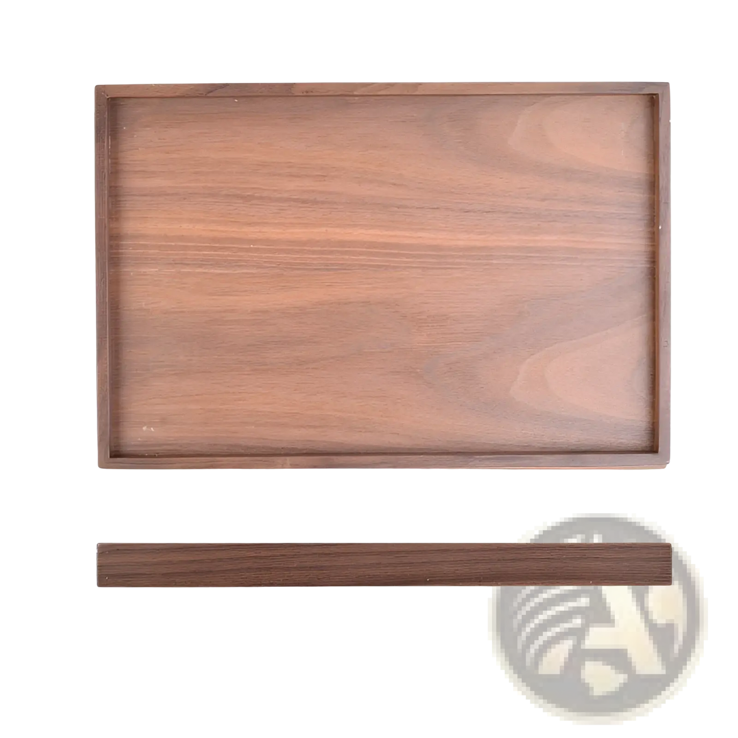 Acacia Wood Rectangular Serving Tray Hand Polished