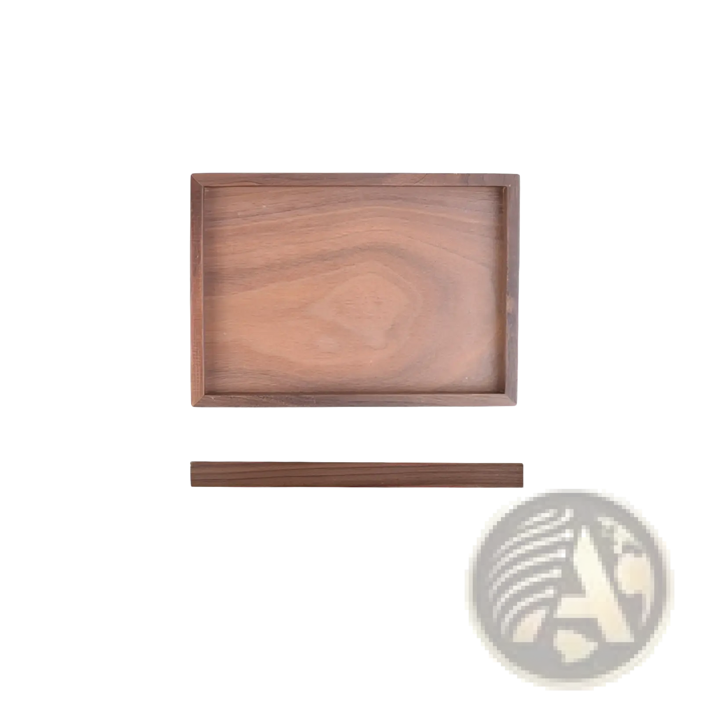 Acacia Wood Rectangular Serving Tray Hand Polished