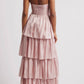 Lulus - Bella Tiered Maxi Dress