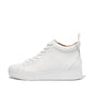 Fitflop - Women's Rally High Top Lace-up Leather Sneaker With Zipper