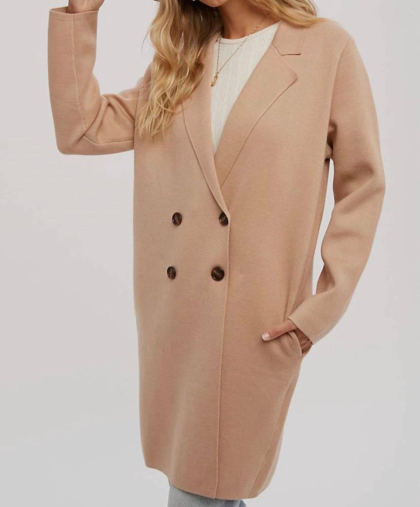 Bluivy - Classic Beige Coatigan