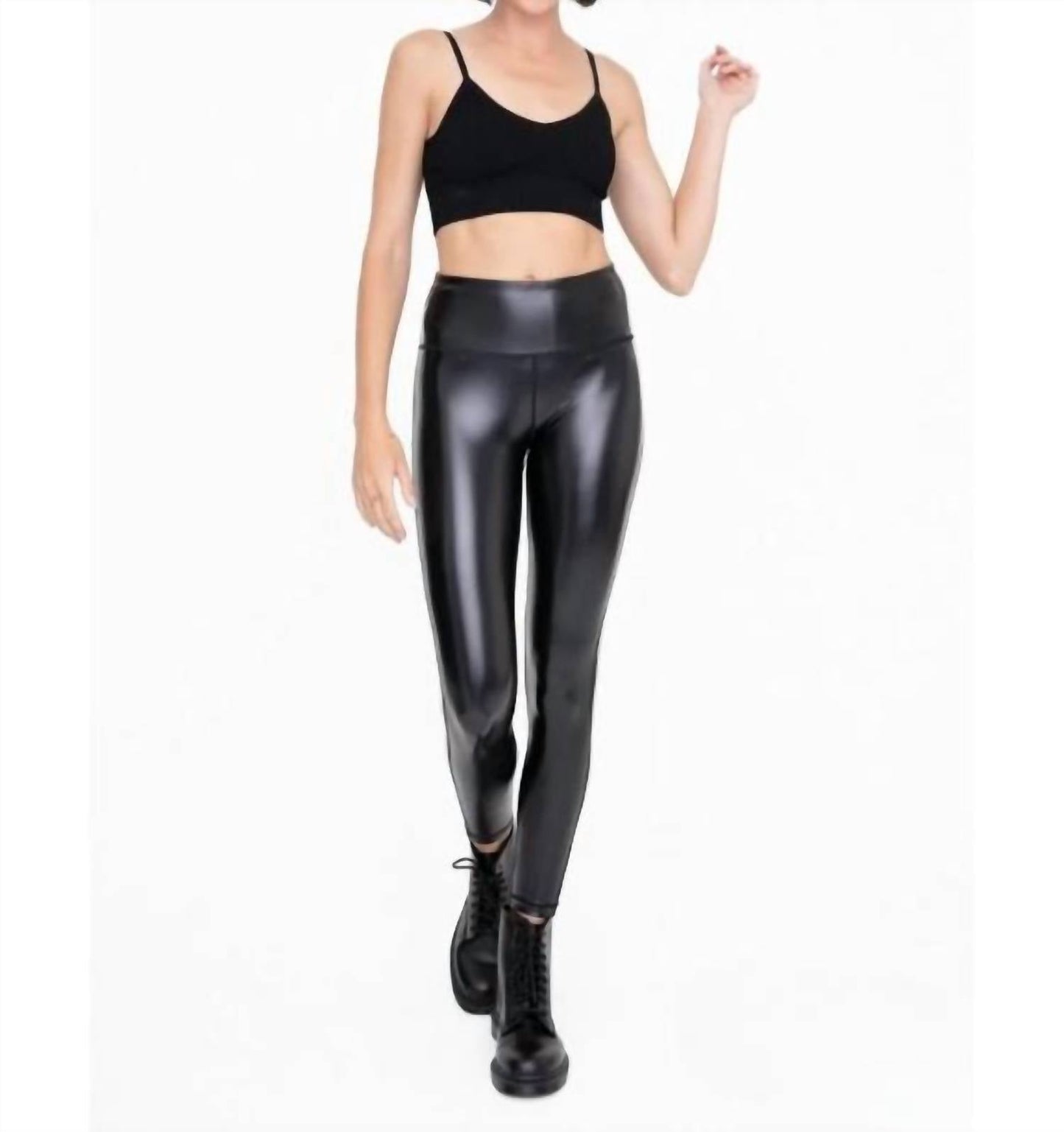 Mono B - Joyce High-waisted Liquid Leggings