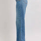 Judy Blue - High Waist Star Wide Leg Jeans