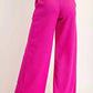 Trendsi - Celeste Textured Wide-Leg Pants with Pockets