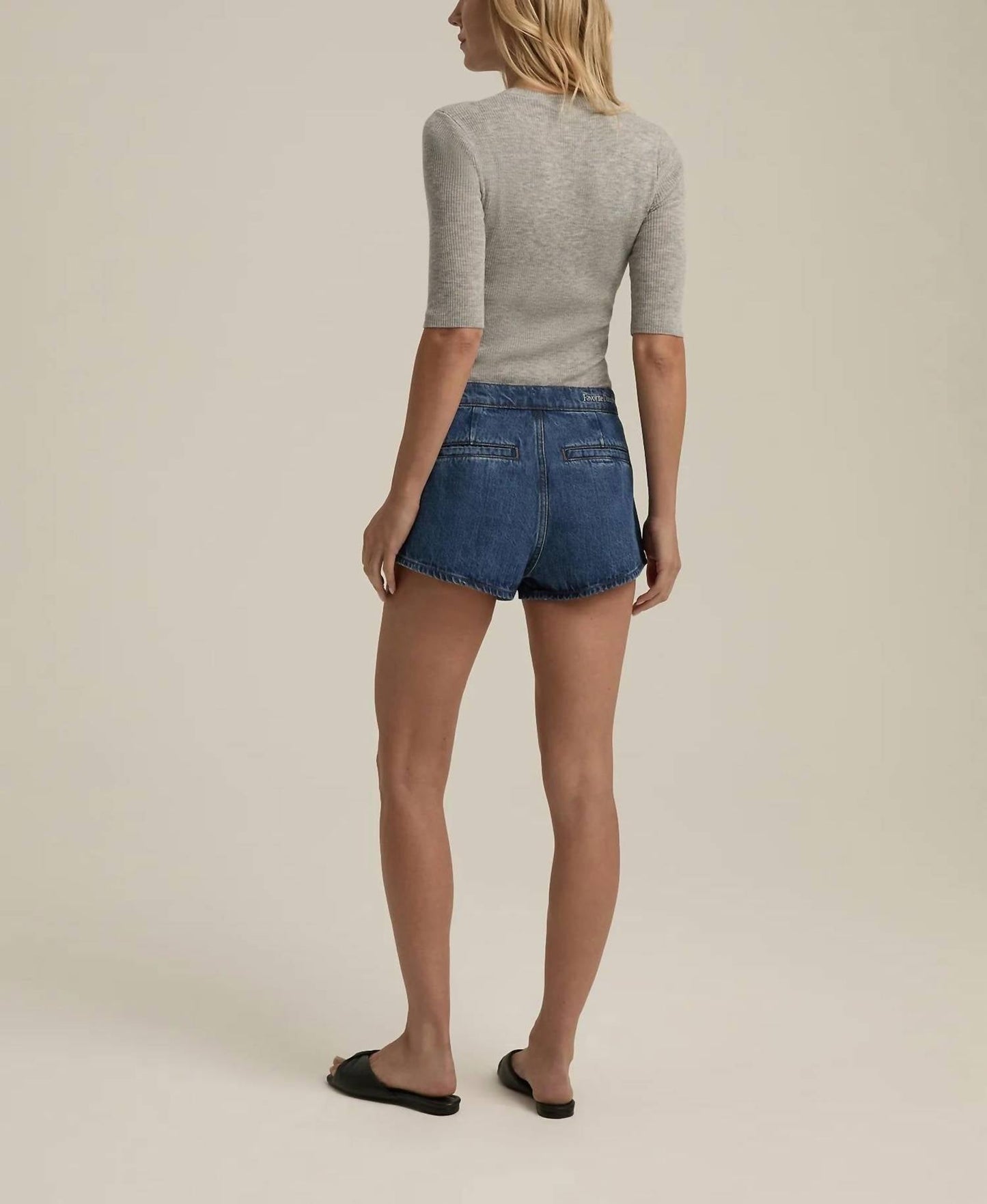 Favorite Daughter - Short High Waist Jean Shorts