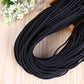 Black Braided Cord Decorative Rope for Diy Fashion Projects