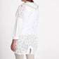 Frank Lyman - Lace-back Hooded Cardigan
