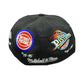 Mitchell & Ness - पुरुषों के NBA टाइमलाइन फिटेड HWC डेट्रॉइट पिस्टन हैट