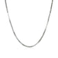 14k White Gold Classic Box Chain 1.1mm