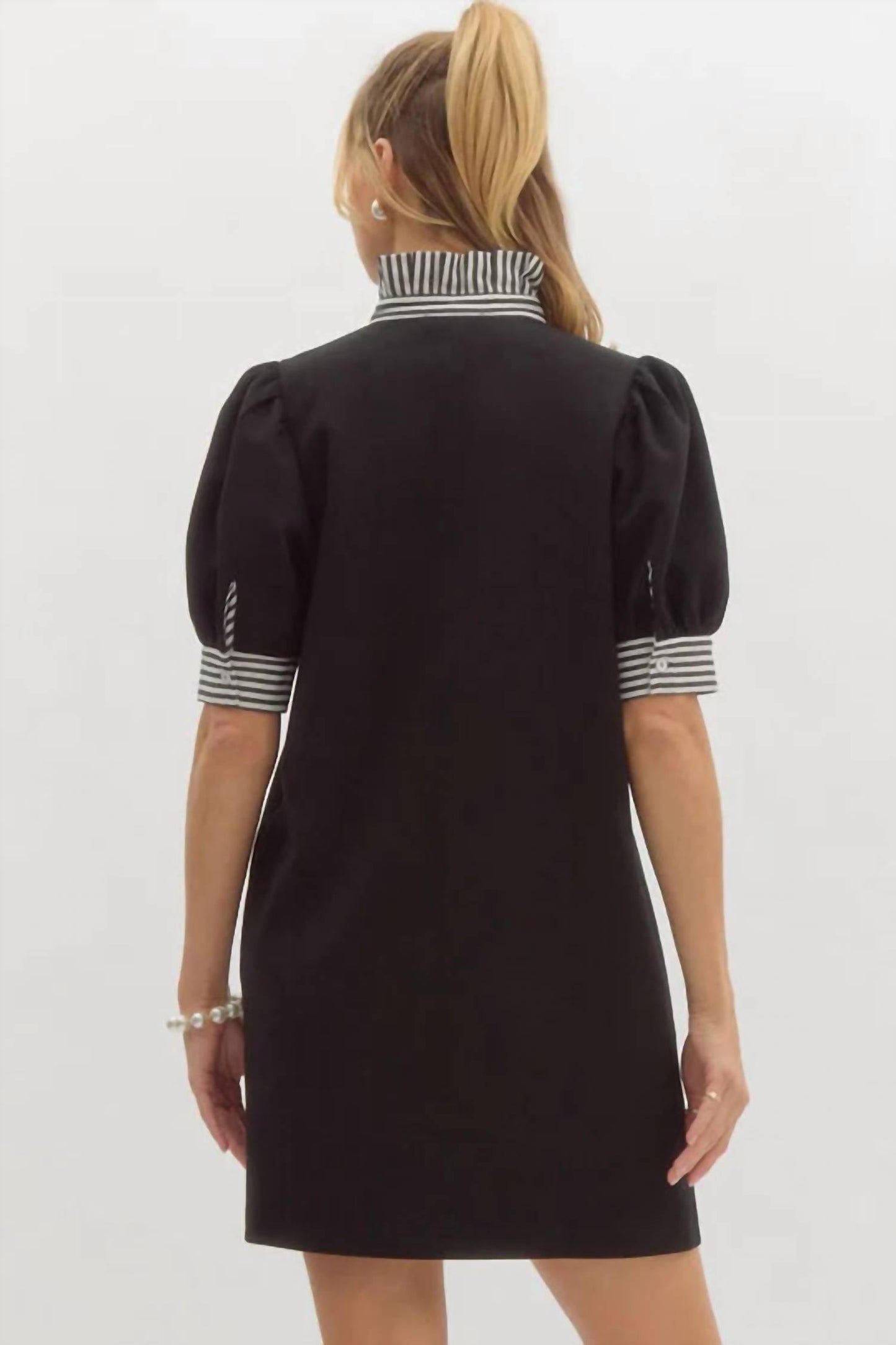 Entro - Frame Mock Mini Dress