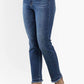 Judy Blue - High Waist Released Hem Slim Jeans