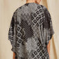 Andree By Unit - Floral Embroidered Kimono Jacket