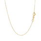 14k Yellow Gold Necklace with Interlocking Petite Rectangles