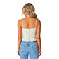 Buddylove - Jolie Vegan Leather Cropped Tank Top