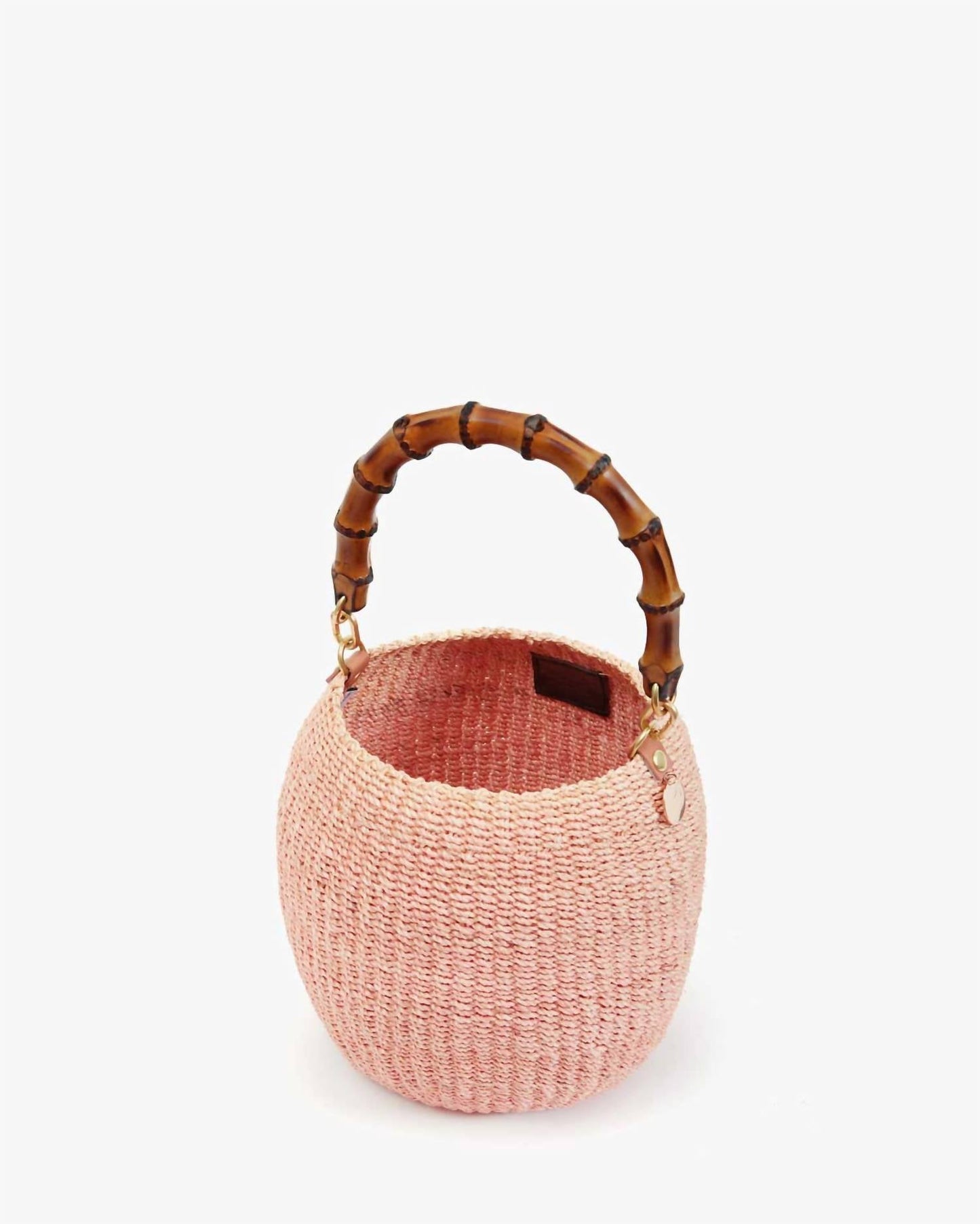 Clare V. - Women's Pot De Miel Bamboo Handle Basket Bag