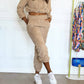 Little Secret Of Mine - Women's Cropped Hoodie Jogger Set