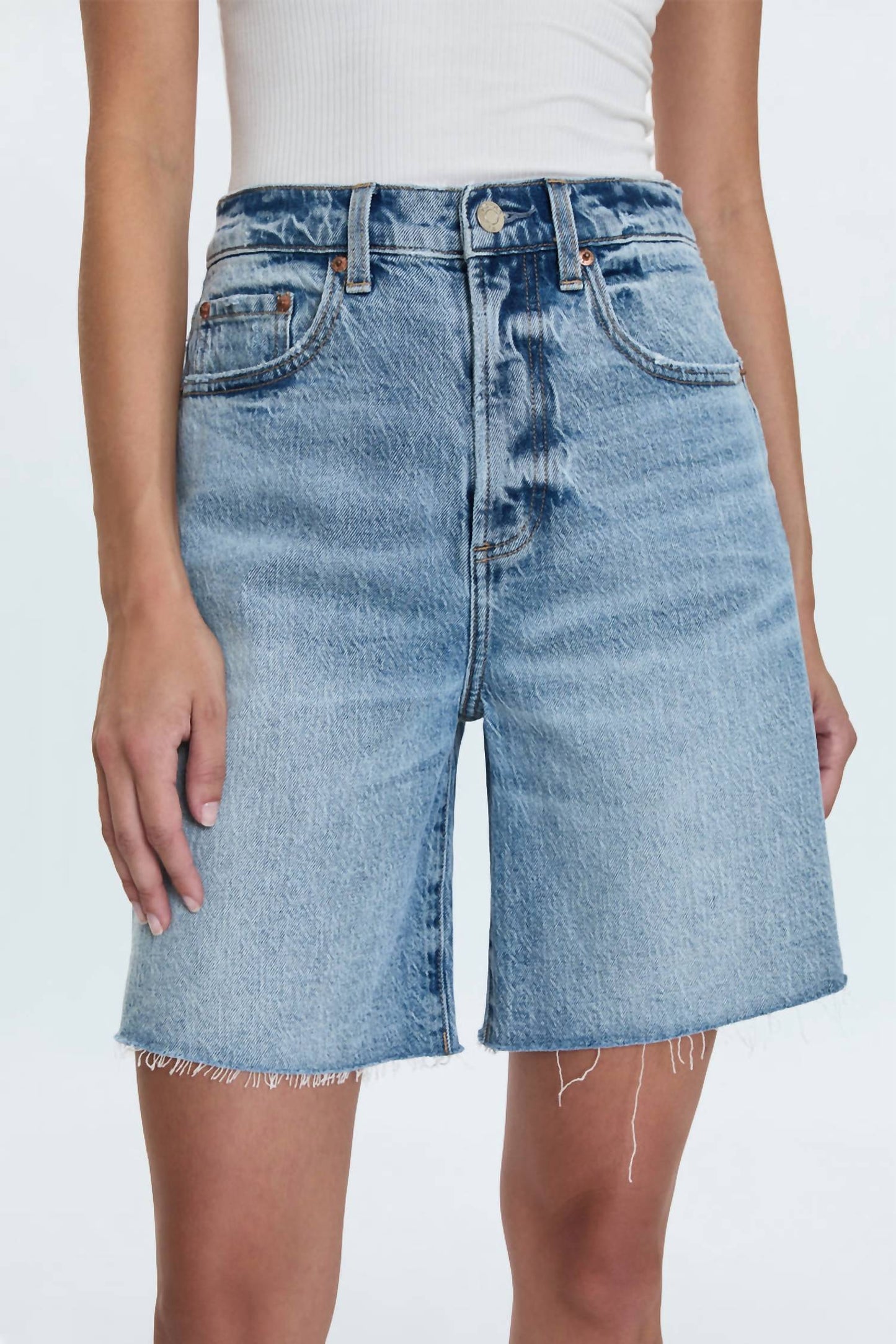 Pistola - Kaylee High Rise Pinched Loose Shorts