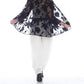 Arias - Floral Open-front Kimono Cardigan