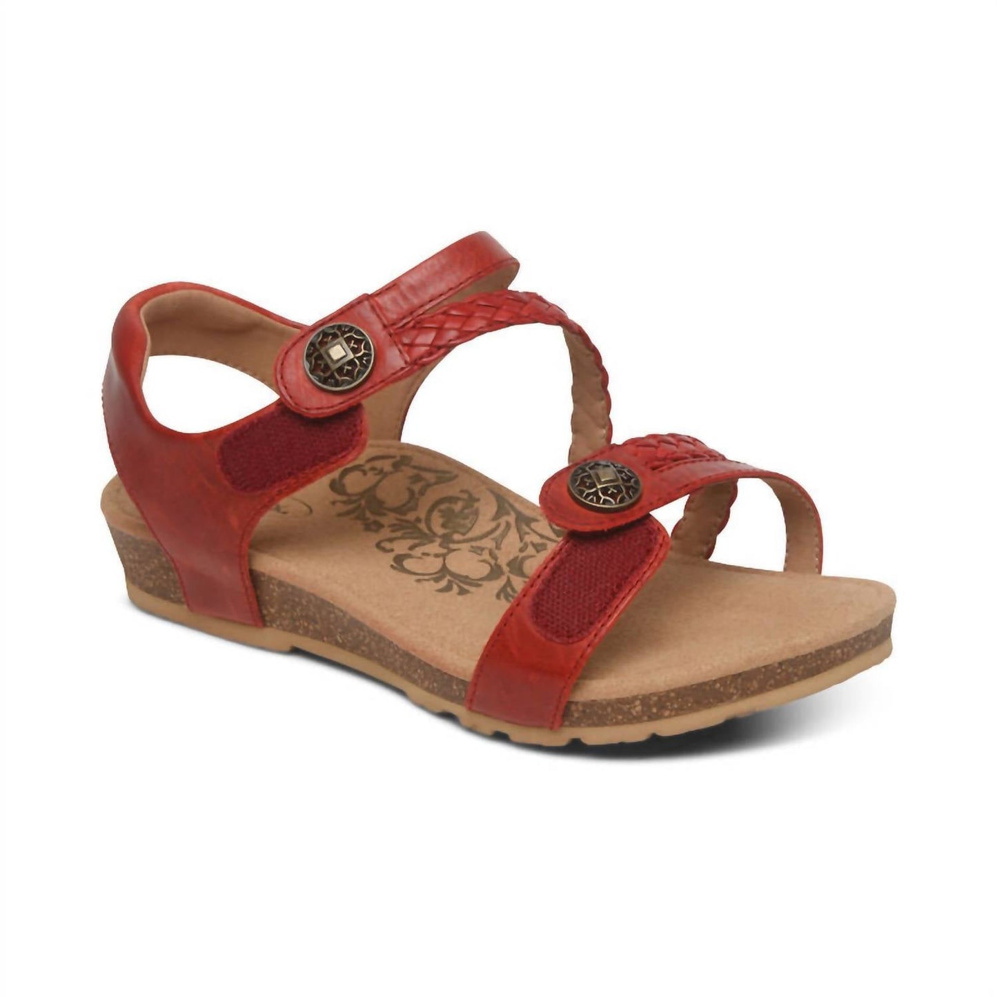 Aetrex - Women's Jillian Braided Quarter Strap