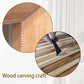 62" Modern Rustic Console Table – Solid-Look Engineered Wood Entryway Table