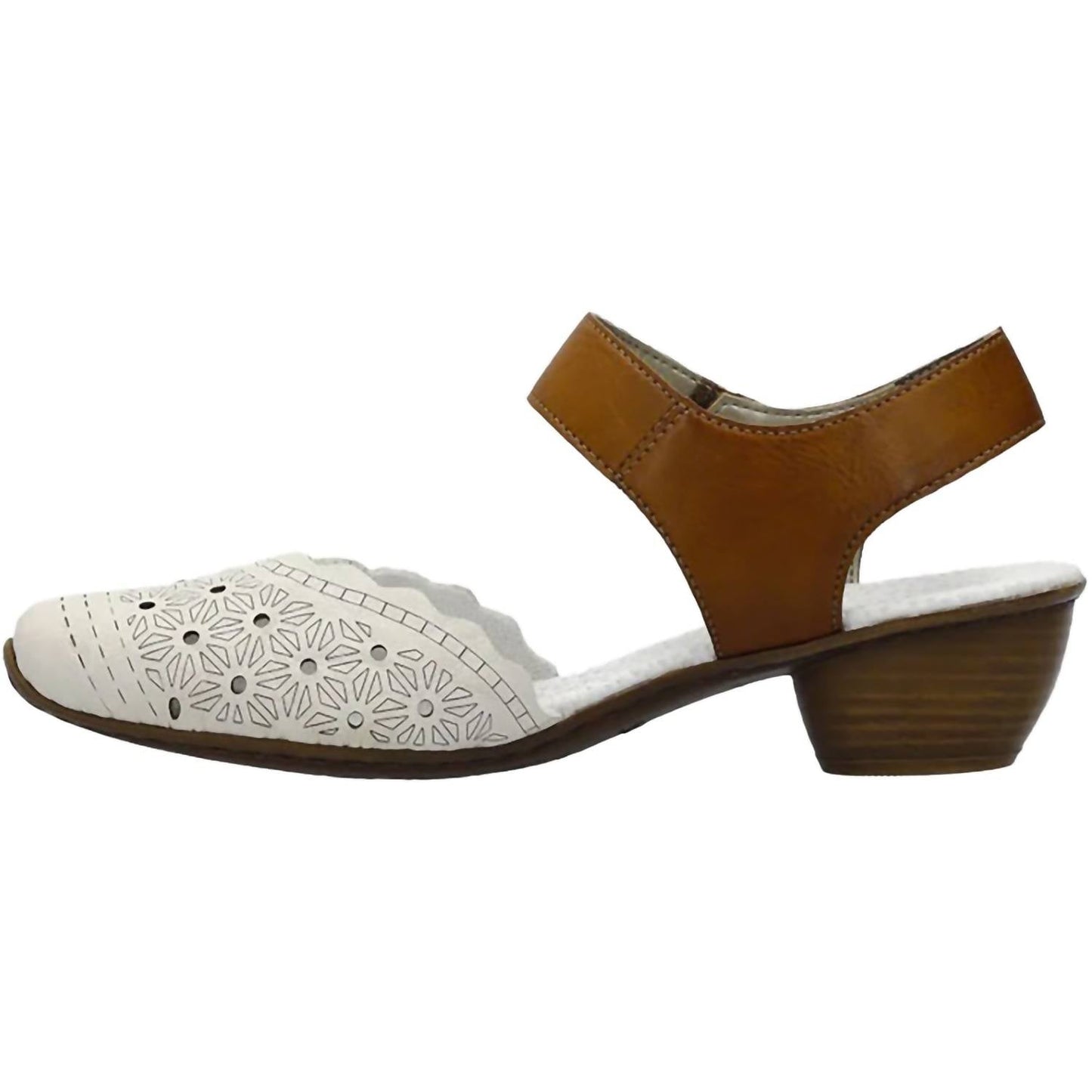 Rieker - Women's Mirjam Low-heeled Leather Shoes
