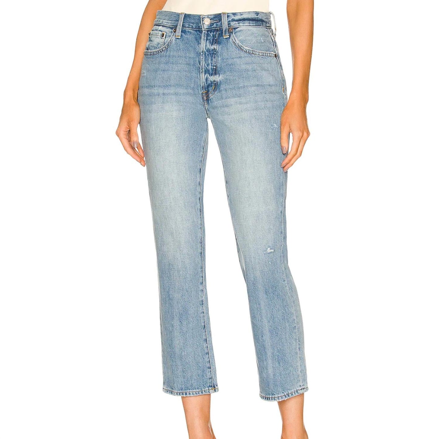 Pistola - Charlie High Rise Straight Leg Jean